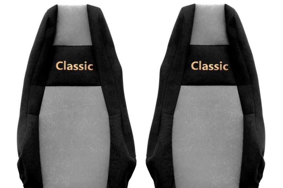 Funda de asiento de camión gris F-CORE CLASSIC SCANIA G II L P II R II S- - Image 3