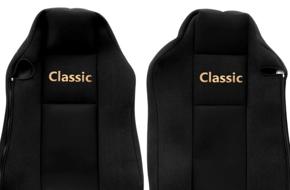 Funda de asiento de camión F-CORE CLASSIC NEGRA para MAN TGX I- - Image 2