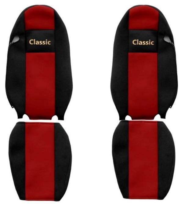 Juego de fundas de asiento de camión F-CORE Classic para IVECO-