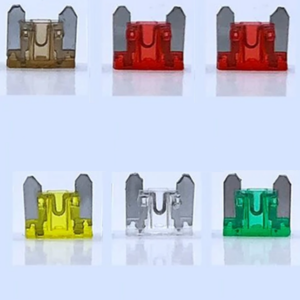Juego de fusibles de hoja de coche Ford 10x microfusibles 5A - 35A fusibles automotrices-