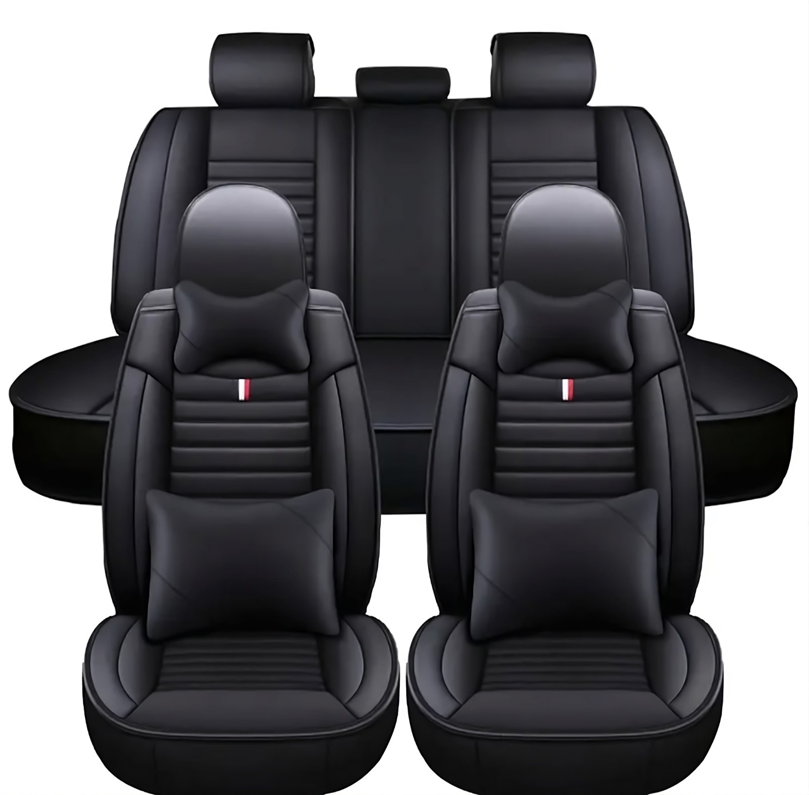 Funda de asiento de cuero de lujo de 5 asientos con ajuste personalizado para todos Lexus- - Image 2