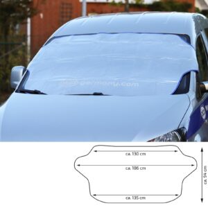 Protector antiescarcha universal plegable para automóvil para todo tipo de clima para automóvil 513500-
