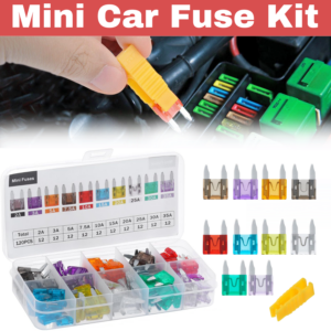 Kit surtido de fusibles para mini auto automóvil motocicleta SUV de 120 piezas automotriz-