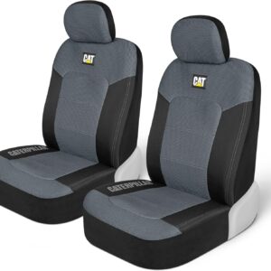 Fundas de asiento automotriz Cat MeshFlex para autos, camiones y SUV - gris para auto -