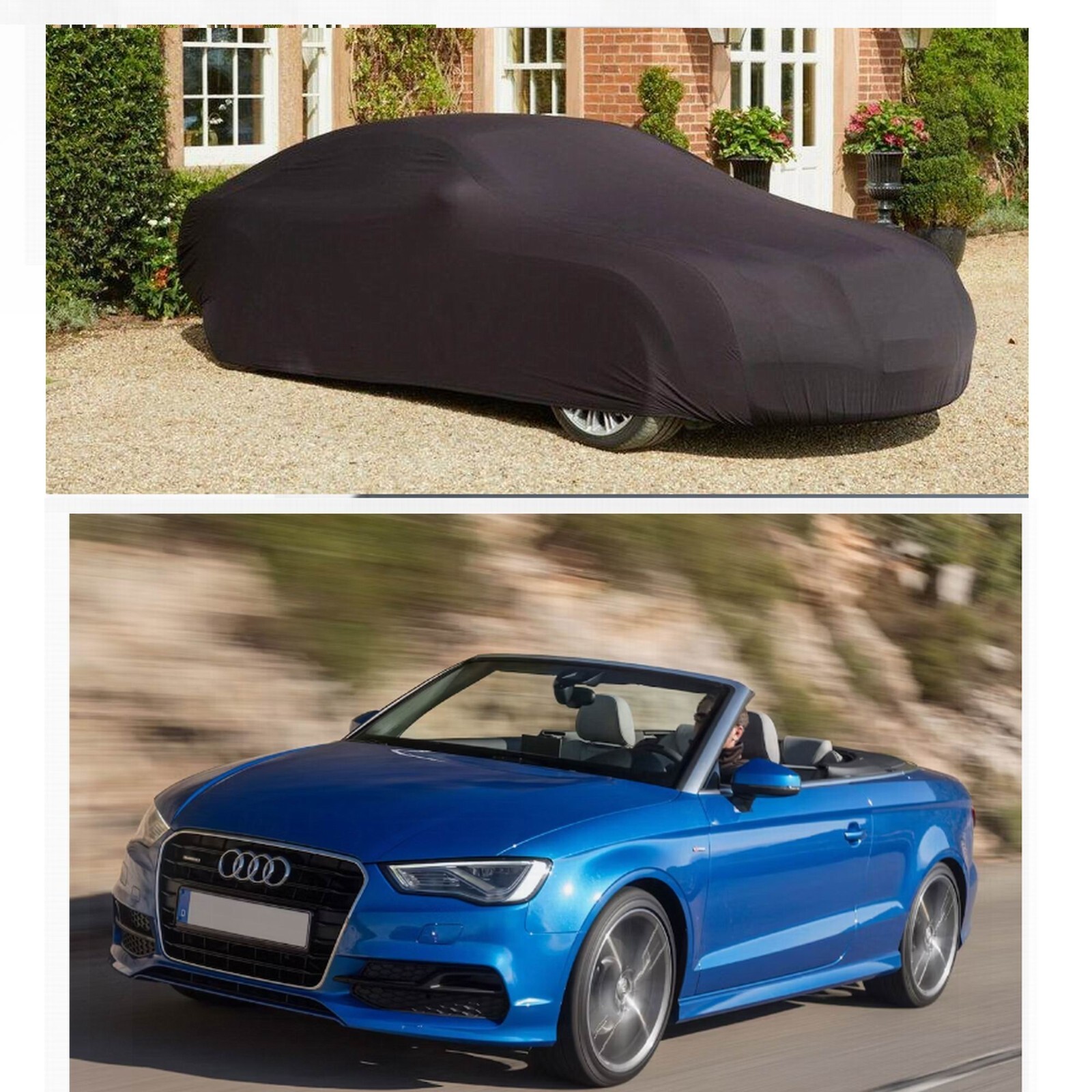 AUDI A3 CONVERTIBLE - CUBIERTA DE COCHE IMPERMEABLE DE LUJO RESISTENTE AL AGUA- - Image 2