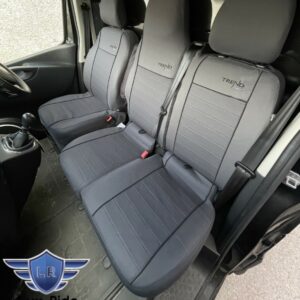 FUNDAS DE ASIENTO DELANTERAS DE TELA A MEDIDA PARA RENAULT MASTER 2015 - 2021-