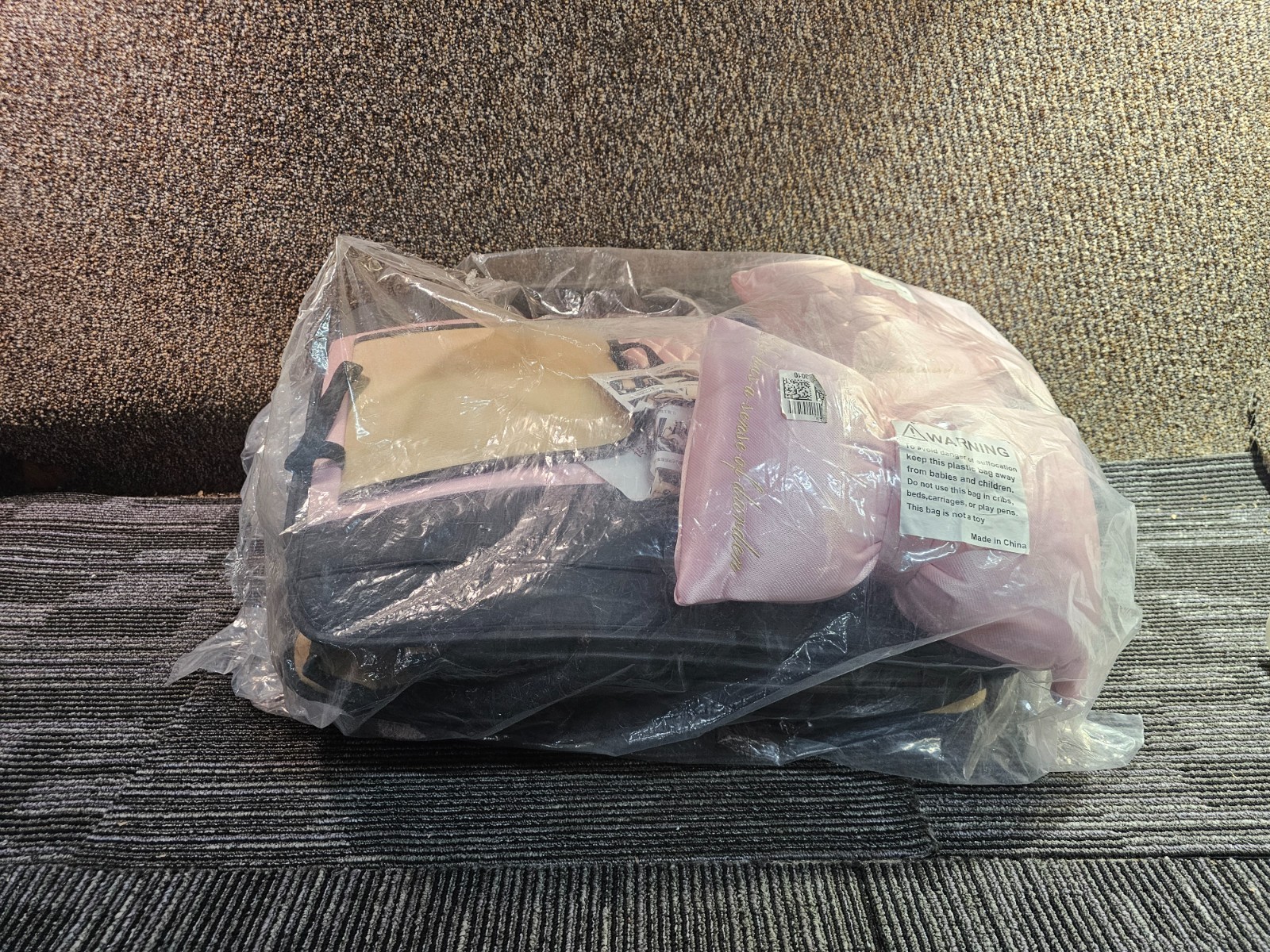 Fundas de asiento de auto delanteras/traseras rosa de lujo Bling retro moda celosía seda/cuero-
