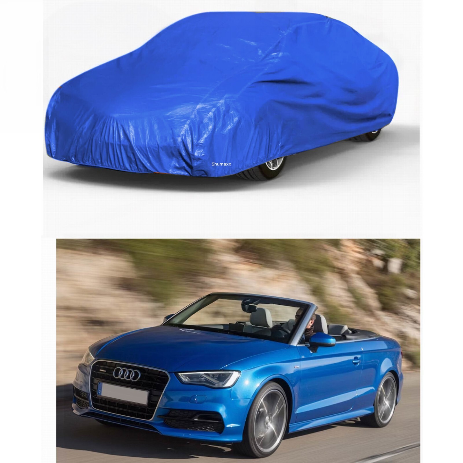 AUDI A3 CONVERTIBLE - CUBIERTA DE COCHE IMPERMEABLE DE LUJO RESISTENTE AL AGUA- - Image 3