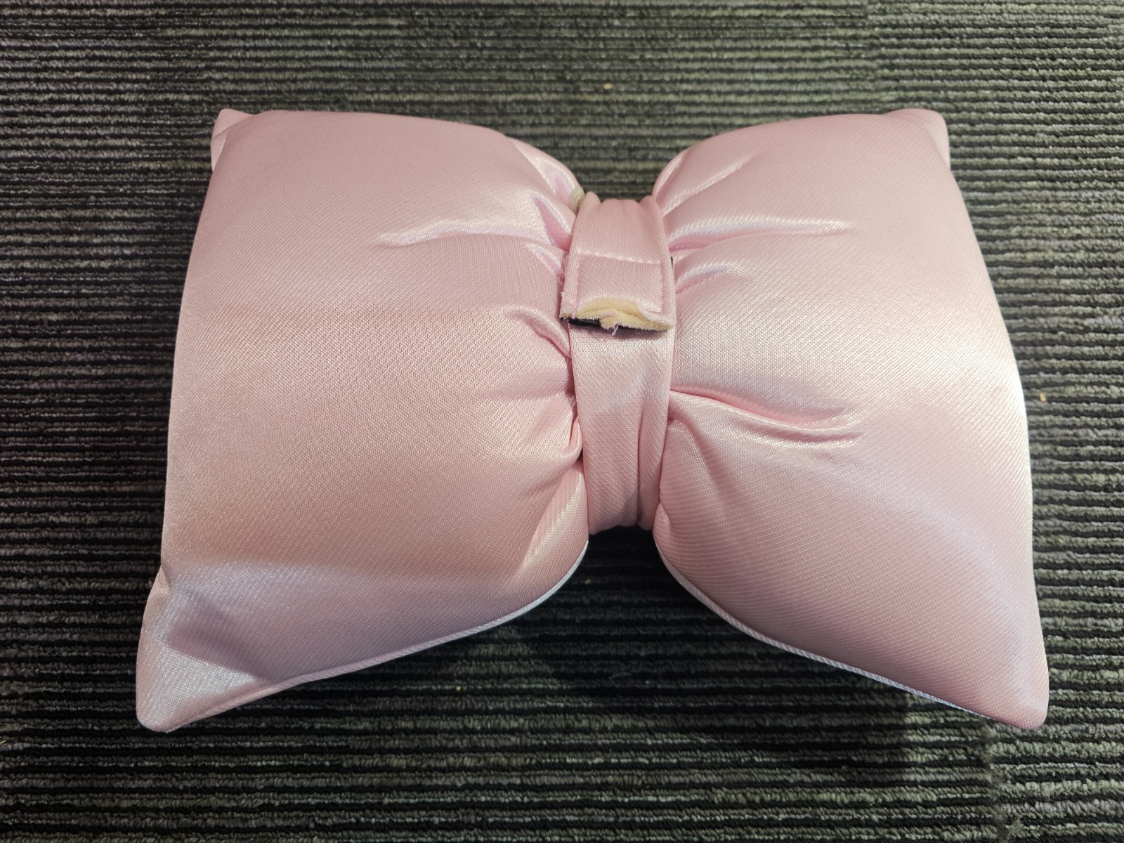 Fundas de asiento de auto delanteras/traseras rosa de lujo Bling retro moda celosía seda/cuero- - Image 5