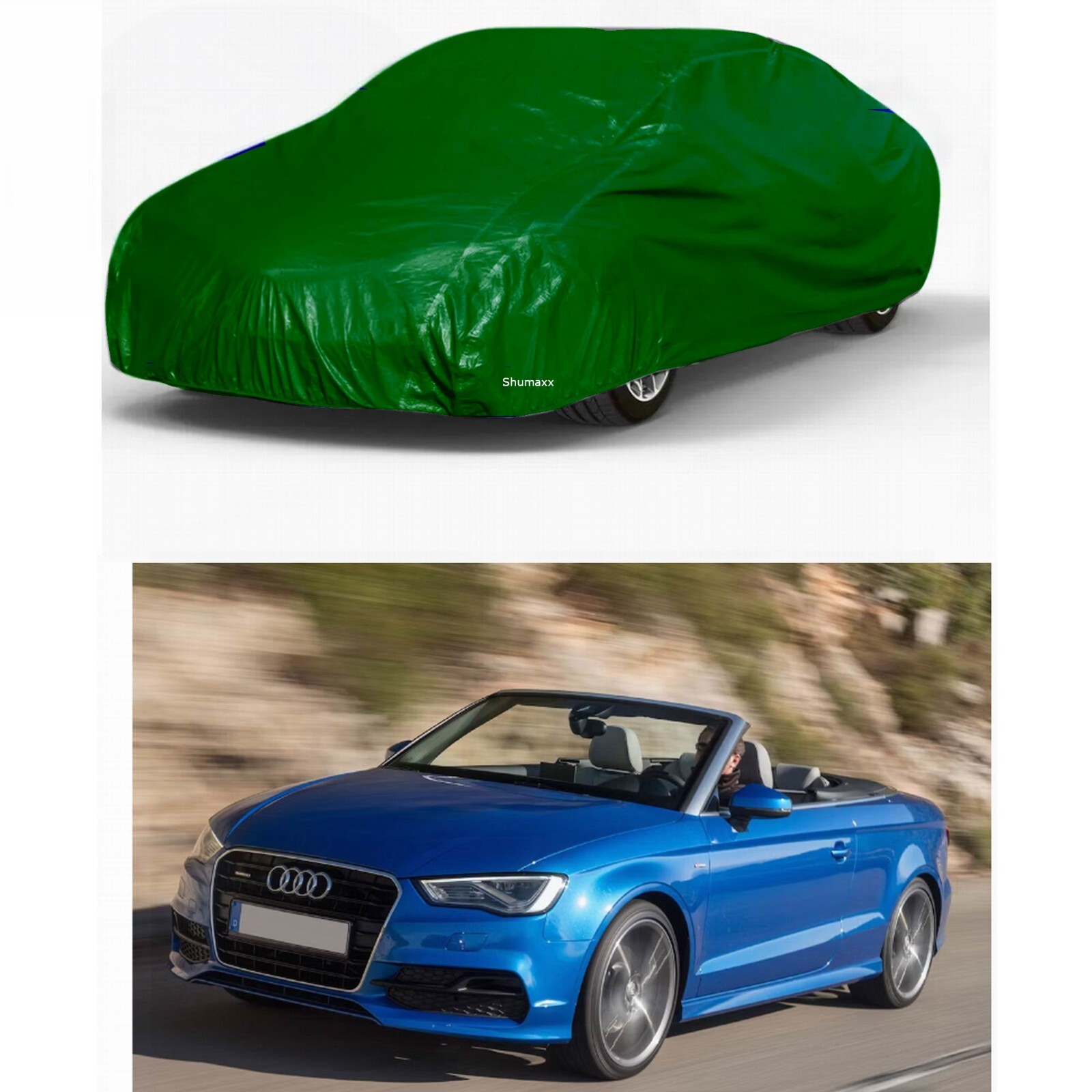 AUDI A3 CONVERTIBLE - CUBIERTA DE COCHE IMPERMEABLE DE LUJO RESISTENTE AL AGUA- - Image 4