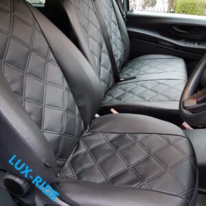 FUNDAS DE ASIENTO A MEDIDA PARA MAXUS DELIVERY 9 2020 - 2026 ARTE EN RELIEVE. CUERO-
