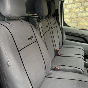 FUNDAS DE ASIENTO A MEDIDA PARA PEUGEOT EXPERT 2018 - 2026 TELA-
