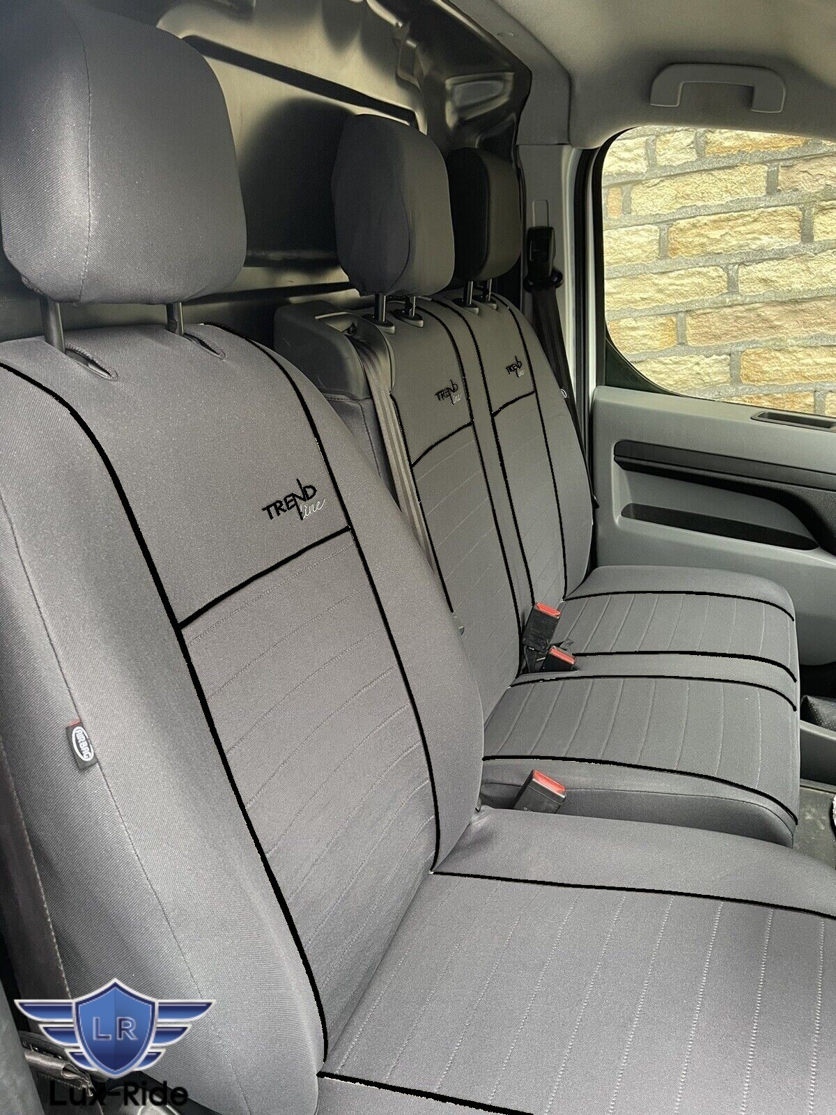 FUNDAS DE ASIENTO A MEDIDA PARA PEUGEOT EXPERT 2018 - 2026 TELA-