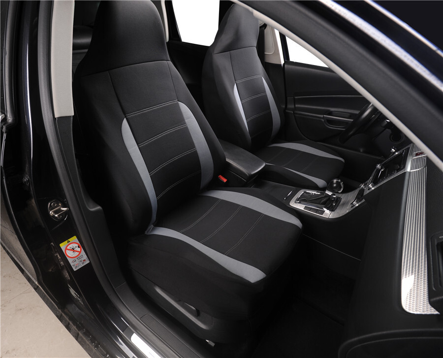 2x Front Car Seat Covers Fashion Style High Back Bucket Car Seat Cover Protector - Image 5