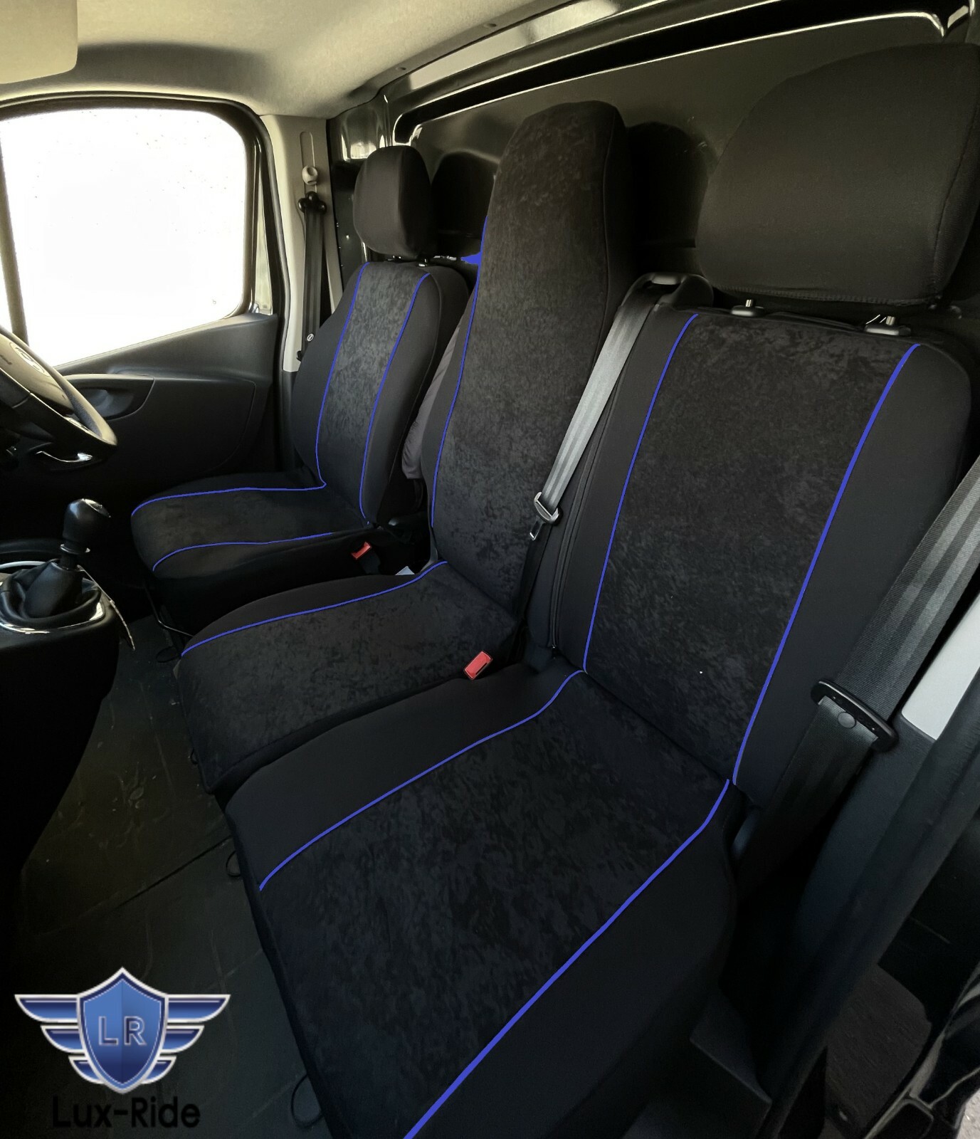 FUNDAS DE ASIENTO DELANTERAS A MEDIDA PARA TELA RENAULT MASTER 2024-2026-