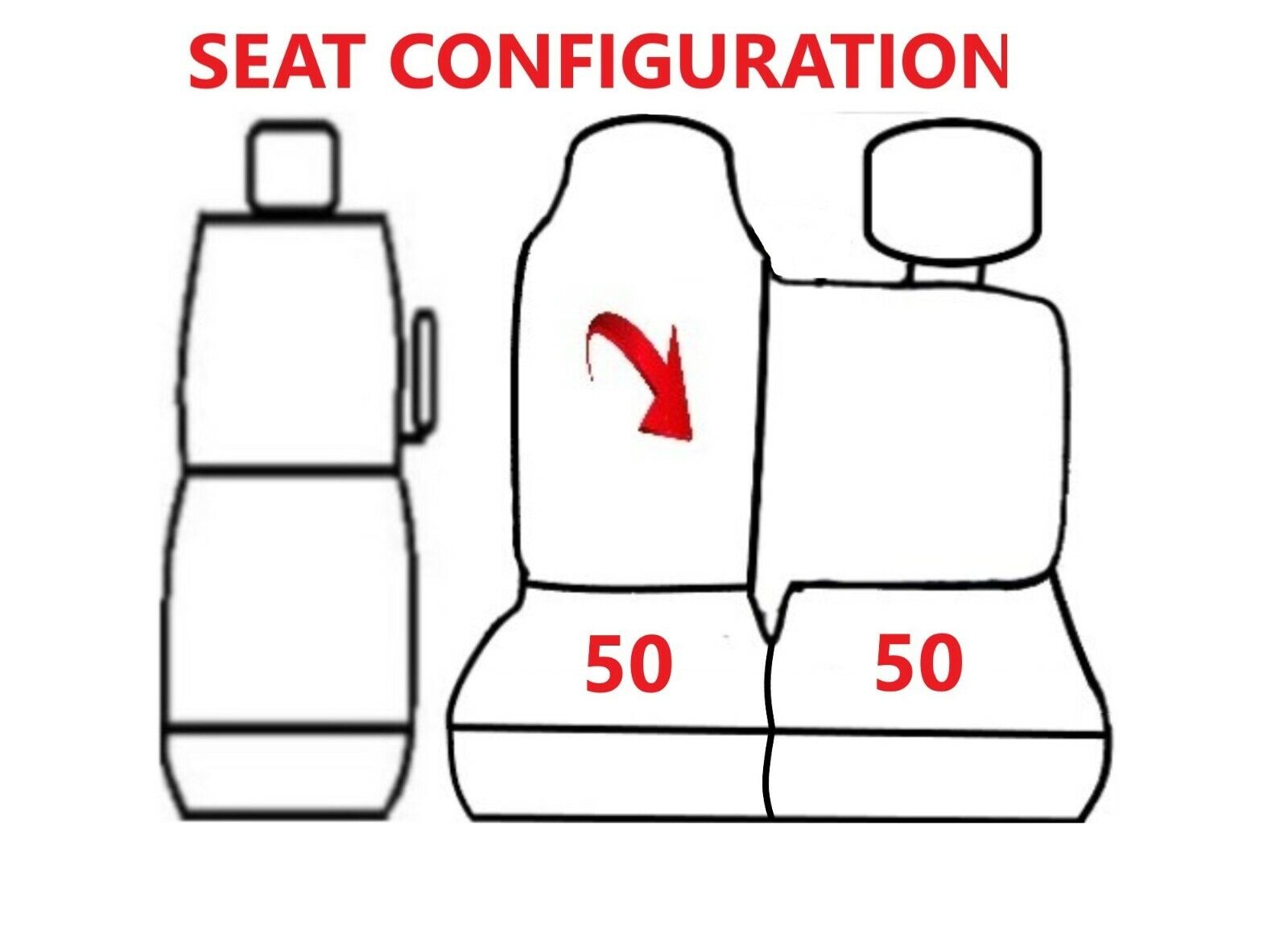 FUNDAS DE ASIENTO DELANTERAS A MEDIDA PARA TELA RENAULT MASTER 2024-2026- - Image 2