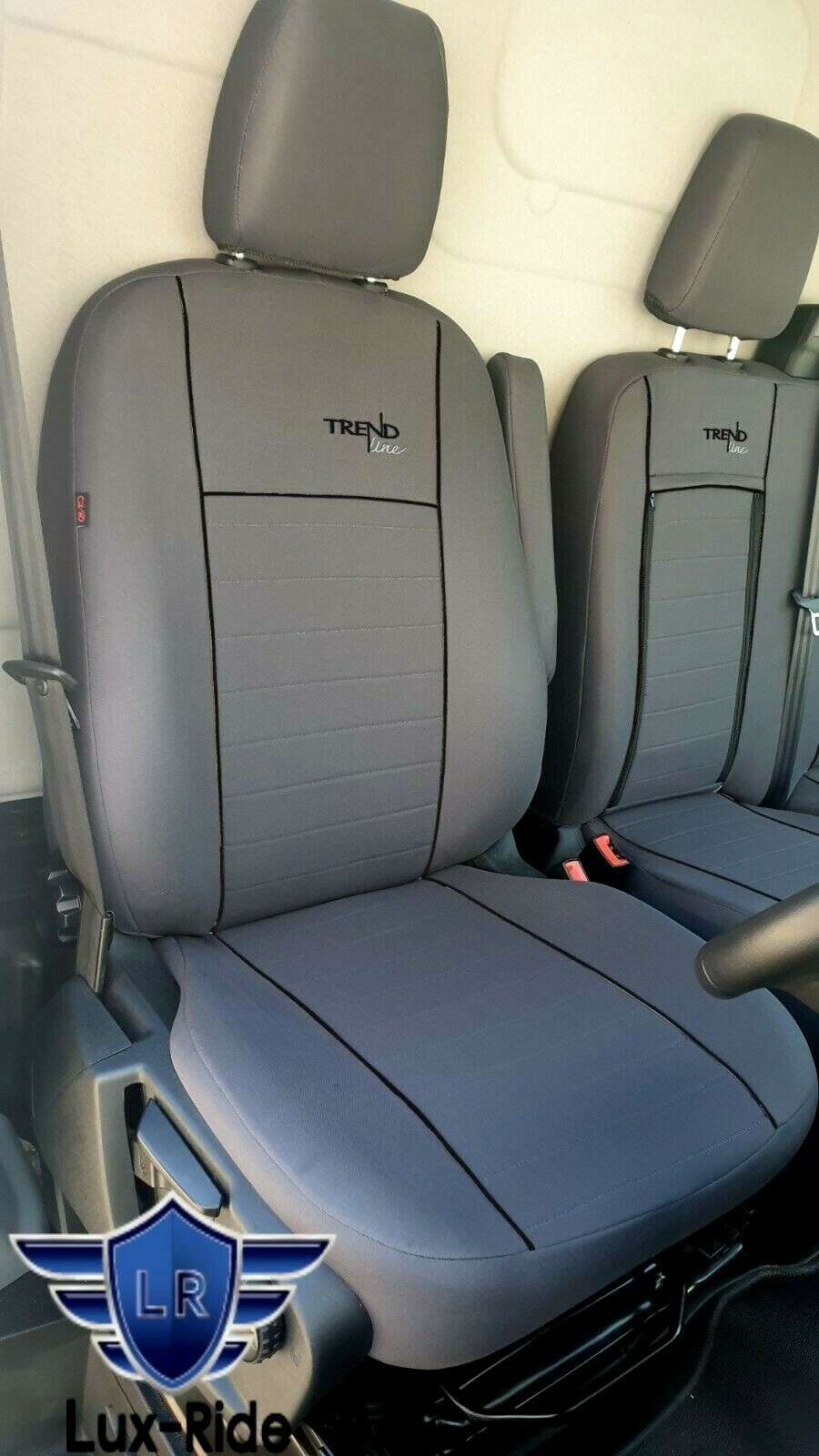 FUNDAS DE ASIENTO A MEDIDA PARA MAXUS DELIVERY 9 2020 - 2026 TELA- - Image 2