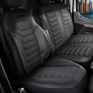 Fundas de asiento a medida para Peugeot Expert 2017-2025 tela acolchada-
