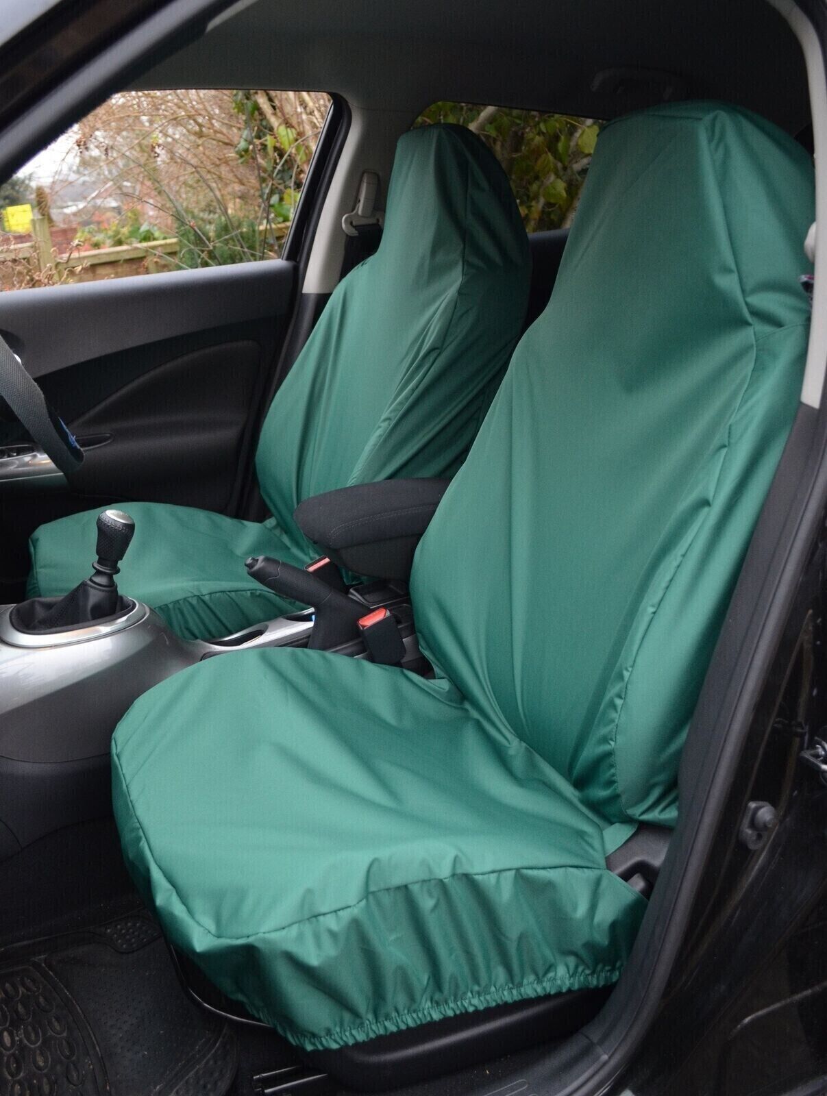 Funda de asiento Shield Autocare © verde resistente 100 % impermeable 1+1 furgoneta de coche- - Image 2