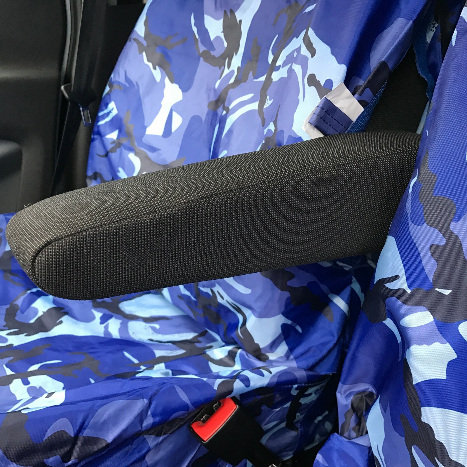 Fundas de asiento de furgoneta impermeables de alta resistencia camuflaje azul Shield Autocare 2+1 devolución- - Image 3