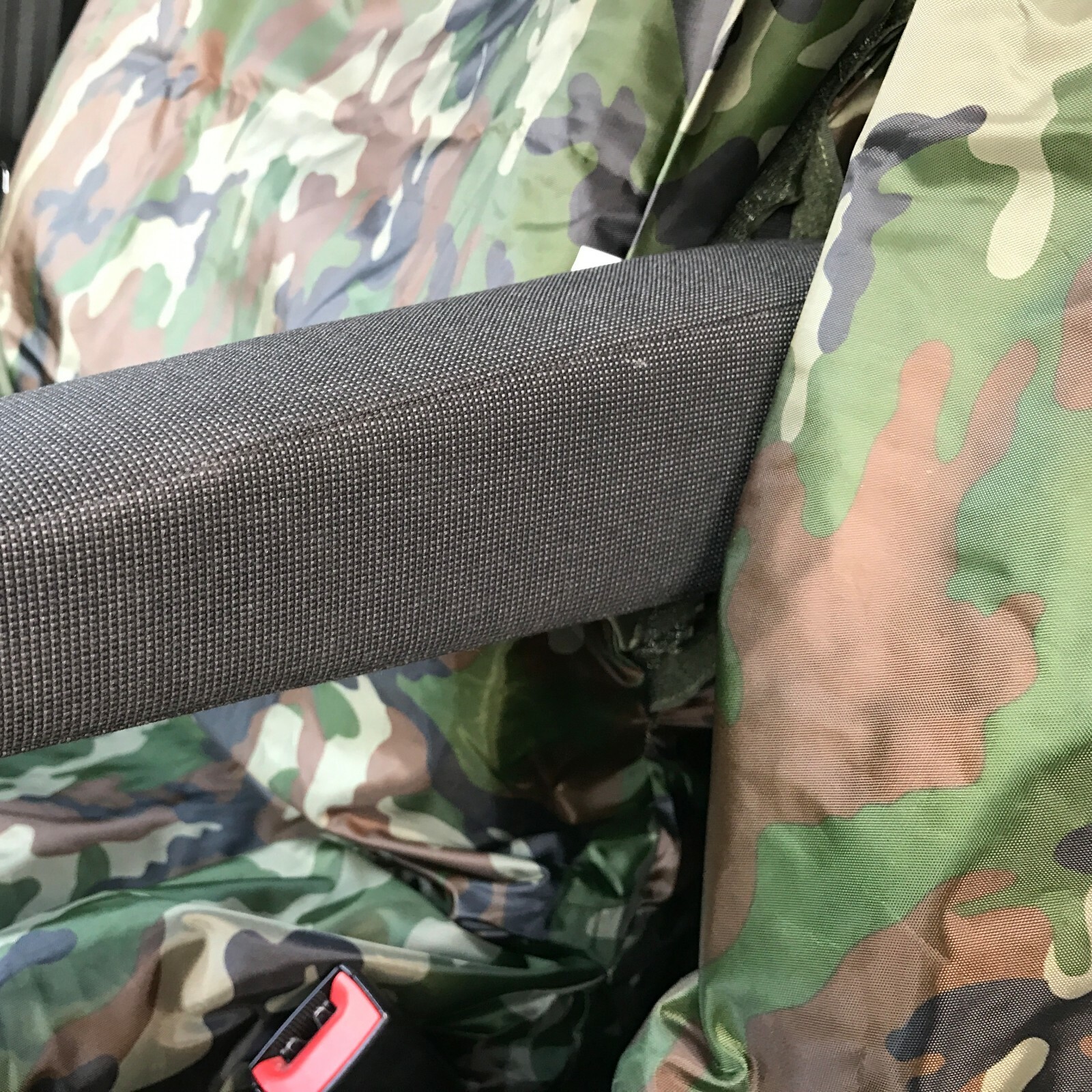 Funda de asiento de furgoneta Shield Autocare © resistente al agua verde camuflaje 2+1- - Image 4