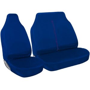 Protector Autocare © Fundas de asiento de furgoneta azul resistente al agua 2+1 respaldo de goma-