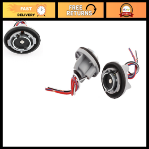 Cable conector enchufe luz 1156 2 piezas para bombillas LED automotrices, iluminación de automóviles-