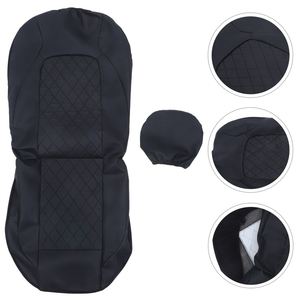 Protectores de asiento de coche cubiertas delanteras accesorios interiores automotrices transpirables-