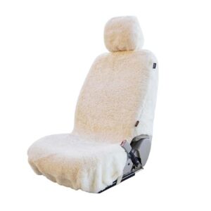 Funda de asiento de coche de piel de oveja premium SHEEPSKIN ELITE - comodidad y profesional para todas las estaciones...-