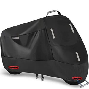 Funda Moto Impermeable Exterior Interior, 300D Oxford Moto Scooter Ciclomotor-