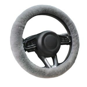 Cubierta AEGIS Piel de Oveja Cubierta Volante Premium Lujo AUS Genuino Merino...-