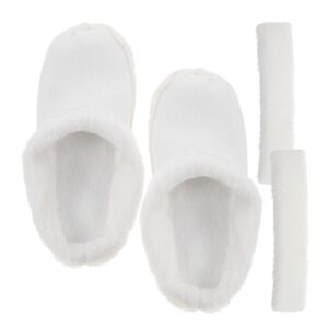 Inserciones de zueco para pies de piel de oveja plantillas térmicas para zapatos forros para hombres-