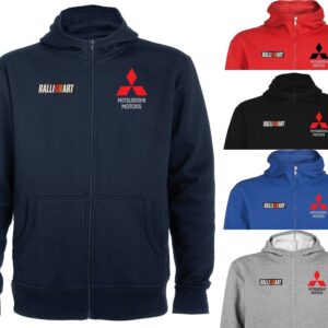 Mitsubishi Ralliart Chaqueta Polar Sudadera con Capucha / JDM Cumpleaños Navidad Regalo Ideas-