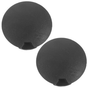 2 piezas tapones de parachoques de coche cubiertas de extremo protector trasero calcomanías automotrices-