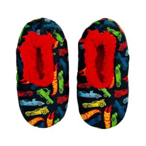 Zapatillas Hot Wheels Mattel Racecar Fuzzy Babba Talla S/M (8-13) o M/L (13-4) Nuevas con Etiquetas-