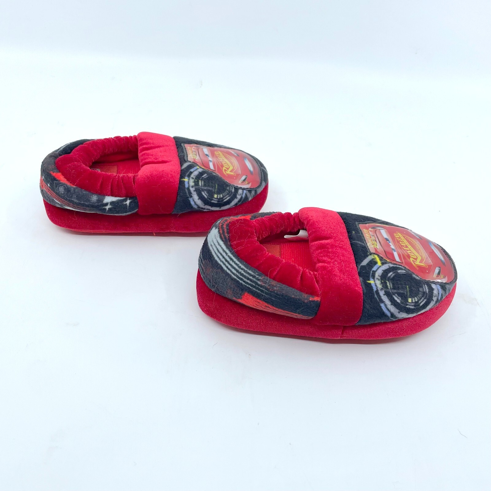 Niños pequeños 5-6 Disney Pixar Cars Lightning McQueen Peluche Casa Zapatos Zapatillas- - Image 2