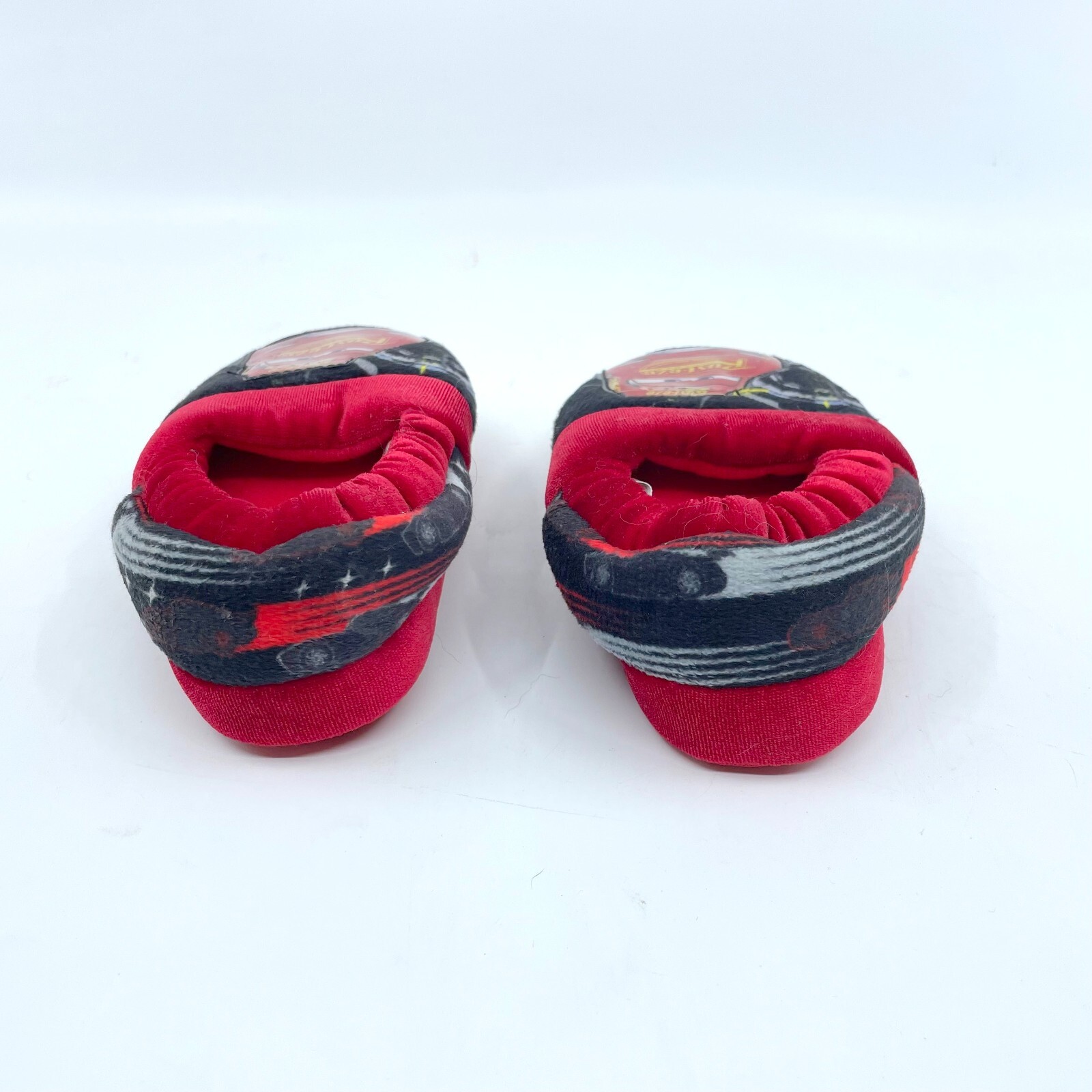 Niños pequeños 5-6 Disney Pixar Cars Lightning McQueen Peluche Casa Zapatos Zapatillas- - Image 3