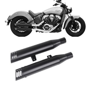 Sin cordones de 3,0"" para escape Indian Scout, sonido increíble para silenciador Indian Scout-