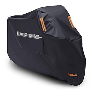 Funda Impermeable Moto, XL Cubierta Moto Resistente a Arañazos 210D Oxford-