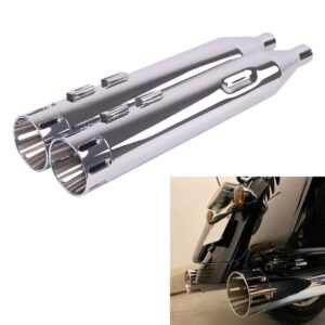Escape SHARKROAD 4,5 Slip Ons para Harley Davidson Touring 95-16 Street Glide-