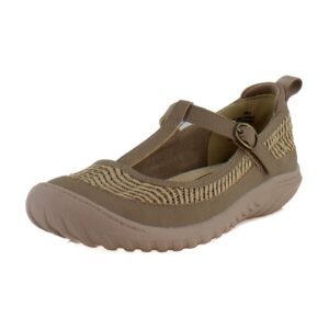 Mocasines y sin cordones Jambu de verano para mujer color topo-