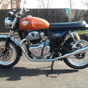 ESCAPE ROYAL ENFIELD INTERCEPTOR 650 CROMO CONTINENTAL NORMAN HYDE SLIP ONS-