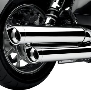 Silenciador sin cordones Cobra Touring puntas de billet 4225-