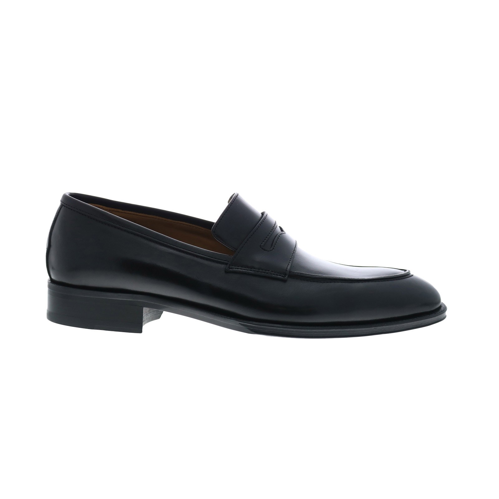 Pastori by Di Bianco Titus Nappa Hombres Negro Mocasines y Zapatos sin Cordones Penny-