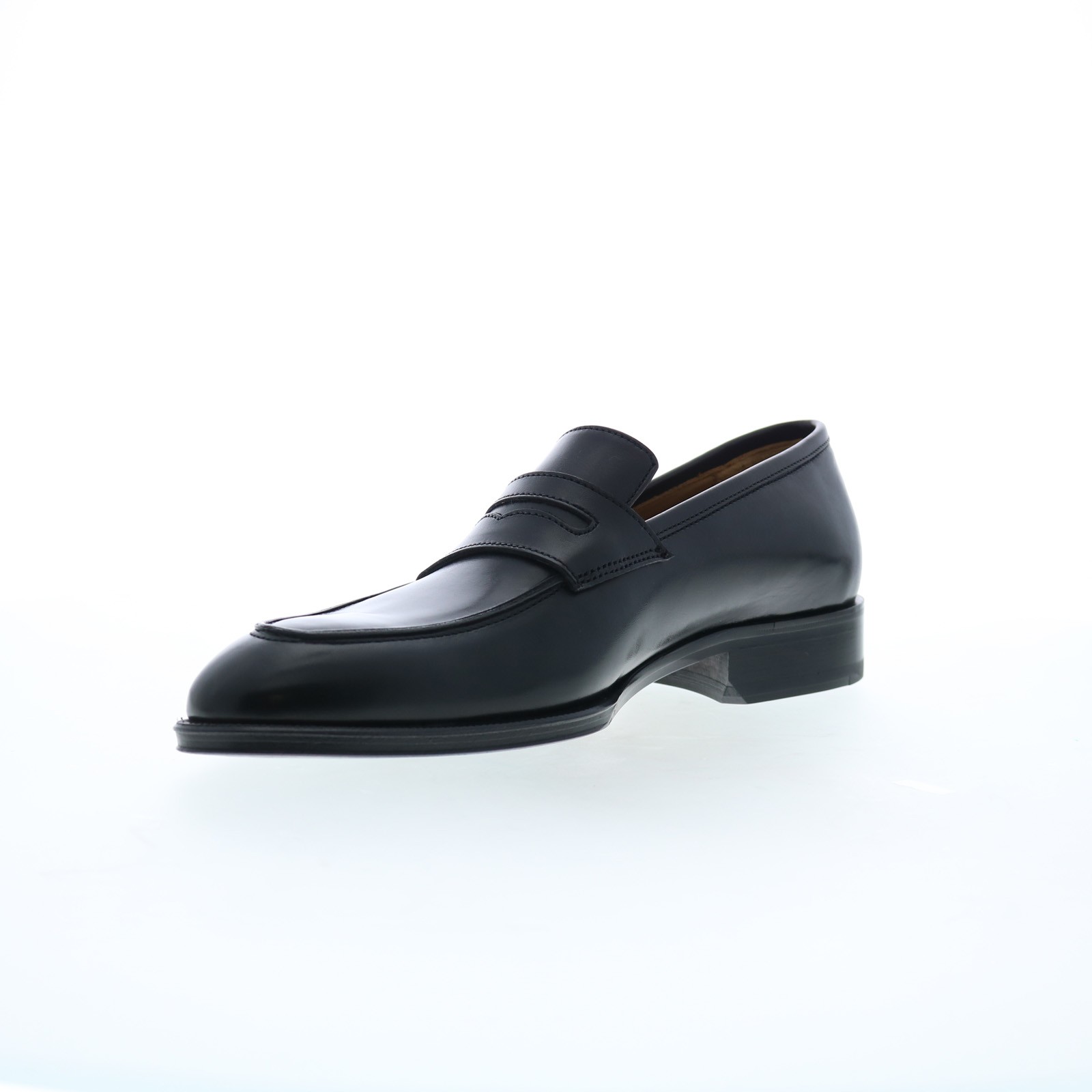 Pastori by Di Bianco Titus Nappa Hombres Negro Mocasines y Zapatos sin Cordones Penny- - Image 4