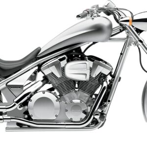 Cordones Cobra 3 pulgadas cromados Honda Stateline/Sabre/Interstate/Fury 1300 2010-2024-