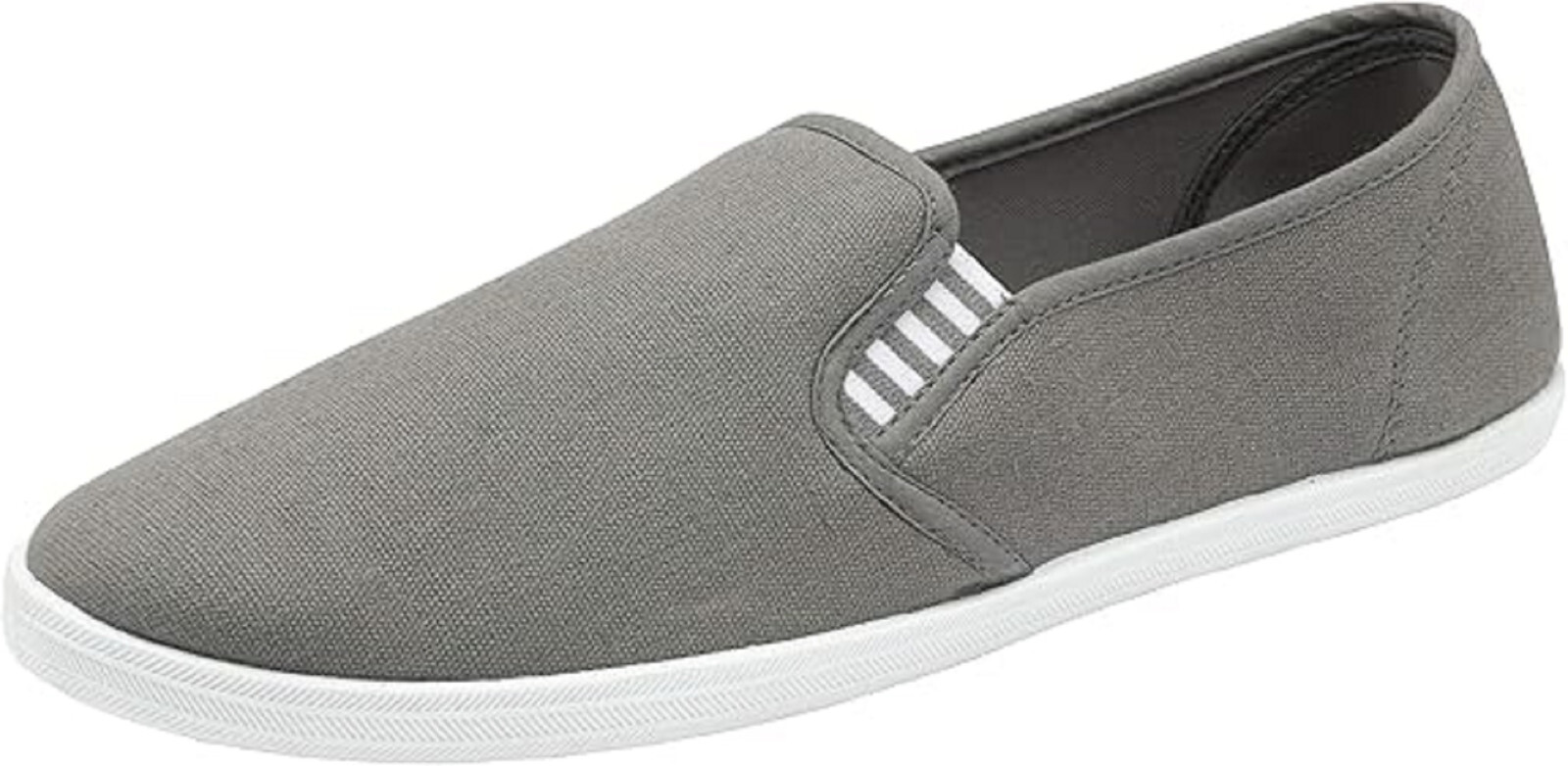 Zapatos sin cordones de lona Dunlop para hombre ligeros cómodos informales para gimnasio - - Image 2