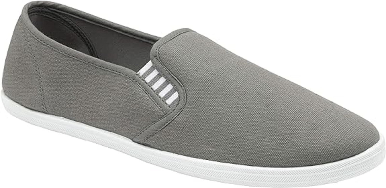 Zapatos sin cordones de lona Dunlop para hombre ligeros cómodos informales para gimnasio - - Image 3
