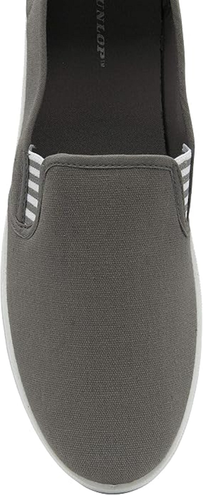Zapatos sin cordones de lona Dunlop para hombre ligeros cómodos informales para gimnasio - - Image 4