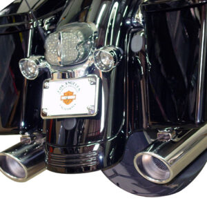 Harley Davidson Touring Bagger PAR de Slip Ons con sonido sintonizable FLH M121330S-